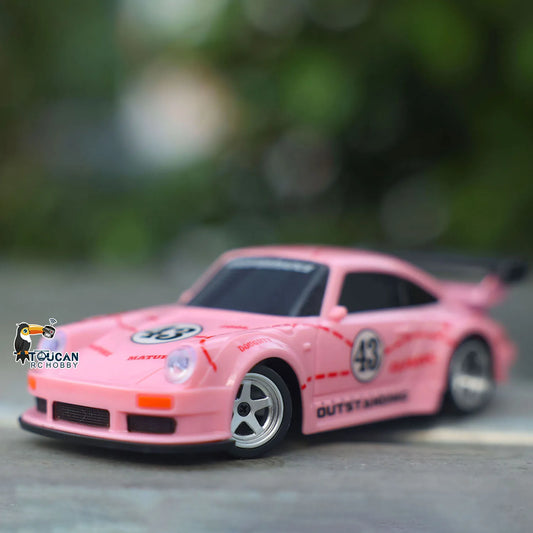 Gifts Outdoor Toys 1/43 RC Drift Car Mini RC Race Cars 2.4G Remote Control 4WD High-Speed Motor Vehicle Model for Boys